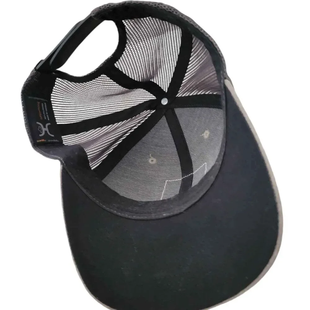 Men's Hooey Suede with patch snapback trucker hat